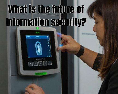 a personnel doing a biometric authentication