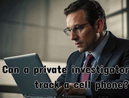 a private investigator tracking a phone