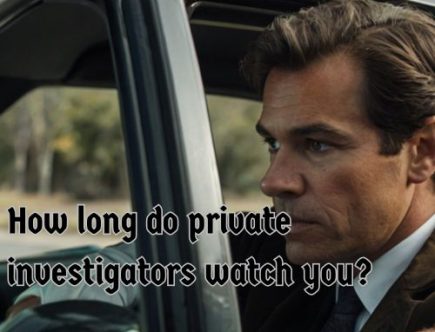 a private investigator watching for a long time
