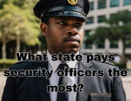 a well paid security guard