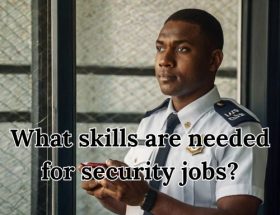 a skilled security worker