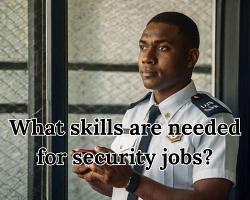 a skilled security worker